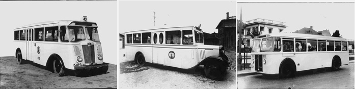 Autobuze vechi Renault, Chevrolet si Henschel Sursa: ratb.ro