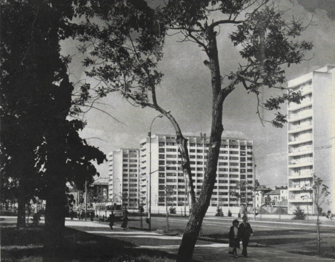 Bucureștiul în anul 1968 magistrala Nord-Sud