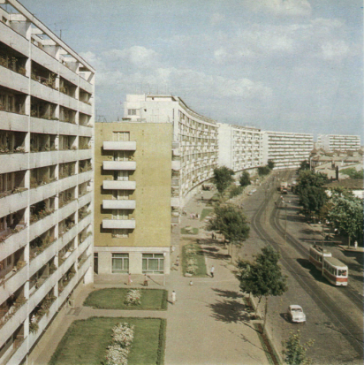 Bucureștiul în anul 1968 blocuri Ștefan cel Mare